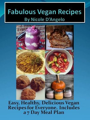 cover image of Fabulous Vegan Recipes
